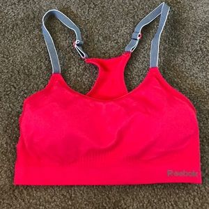 Bright Salmon Sports Bra